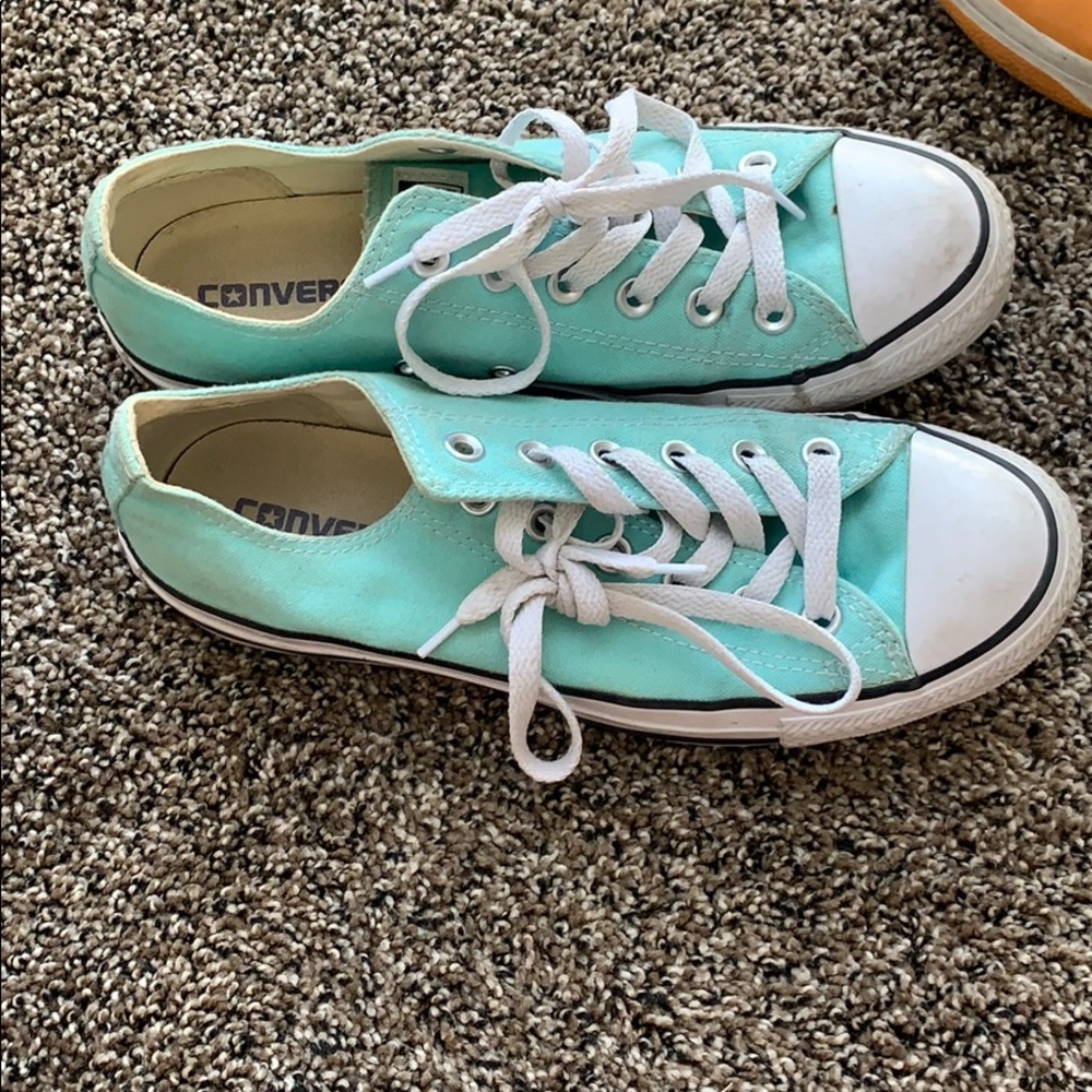 Turquoise Converse